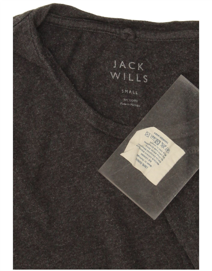 JACK WILLS Tricou pentru bărbați Top mic din bumbac gri