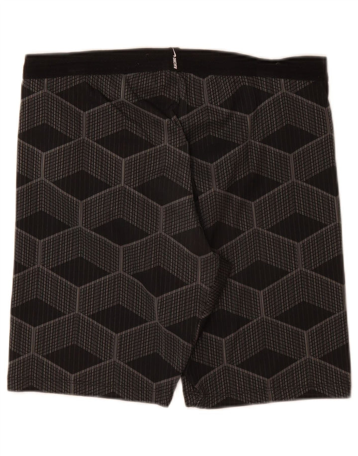Pantaloni scurți sport Nike pentru bărbați, mari, gri, geometrici