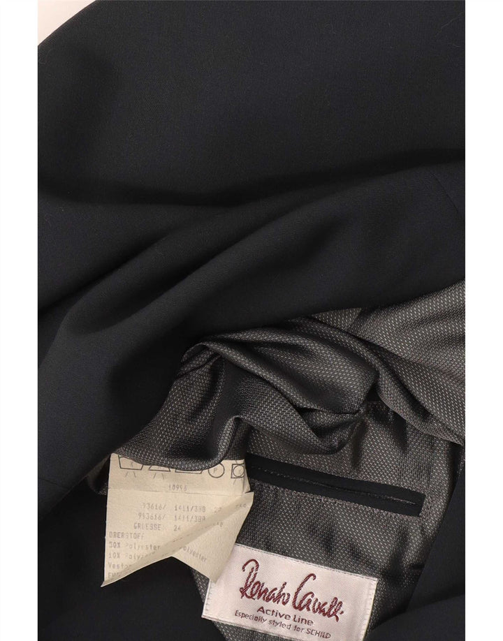 Jachetă pentru bărbați Renato Cavalli Blazer dublu piept UK 38 Medium Bleumarin