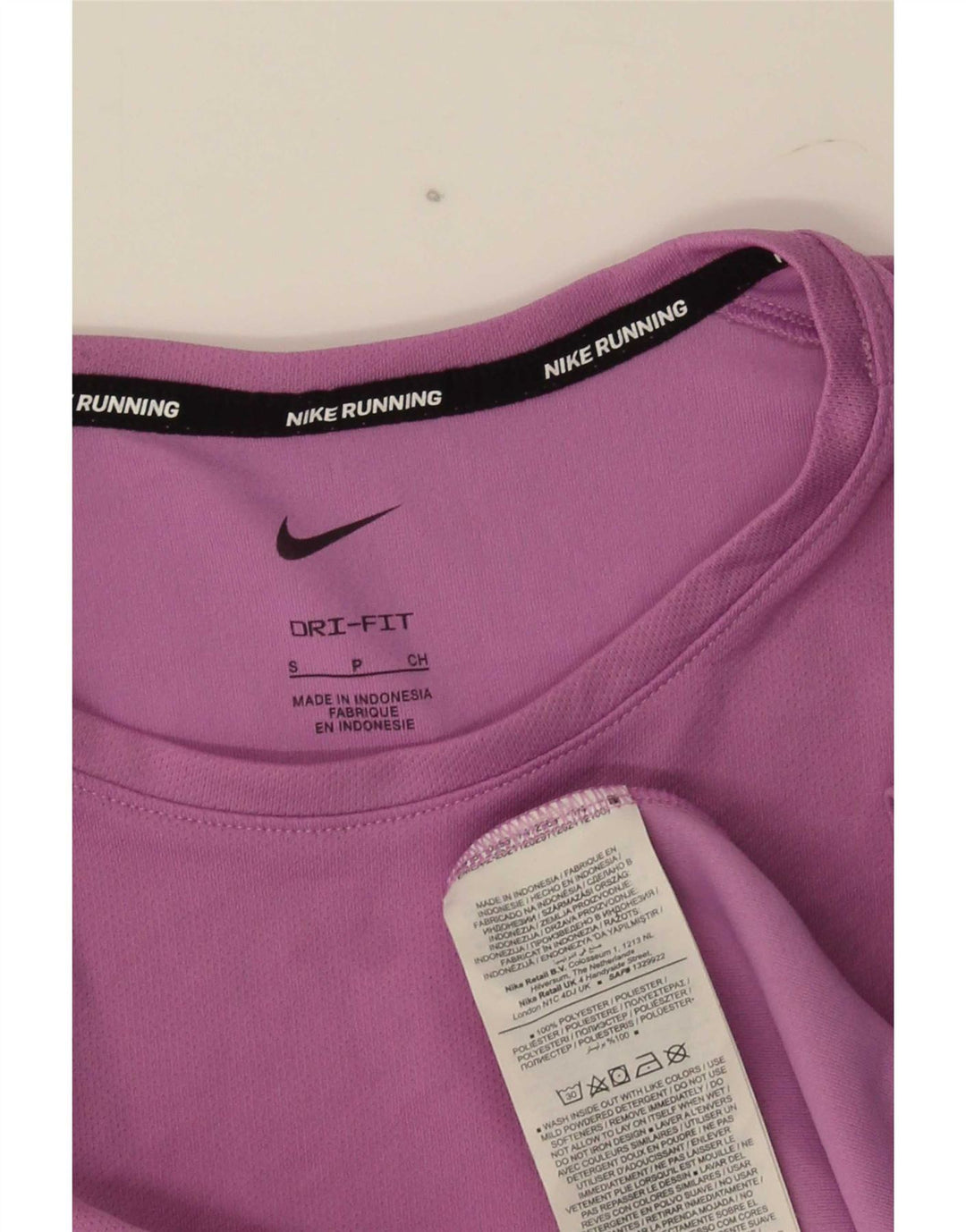 Tricou Nike Dri Fit pentru bărbați Top mic din poliester violet