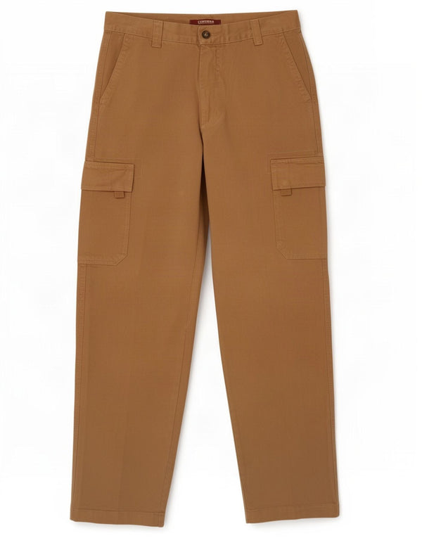 Pantaloni cargo drepti pentru bărbați Carrera IT 48 Medium W33 L34 Bej Bumbac