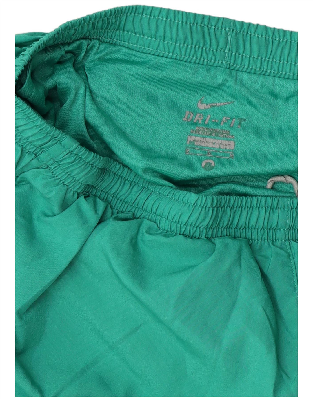 Pantaloni scurți sport Nike Dri Fit pentru femei UK 12, verde mediu