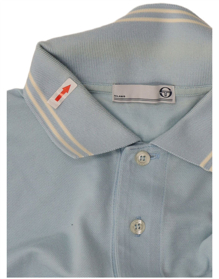 Tricou polo pentru bărbați Sergio Tacchini XL Albastru