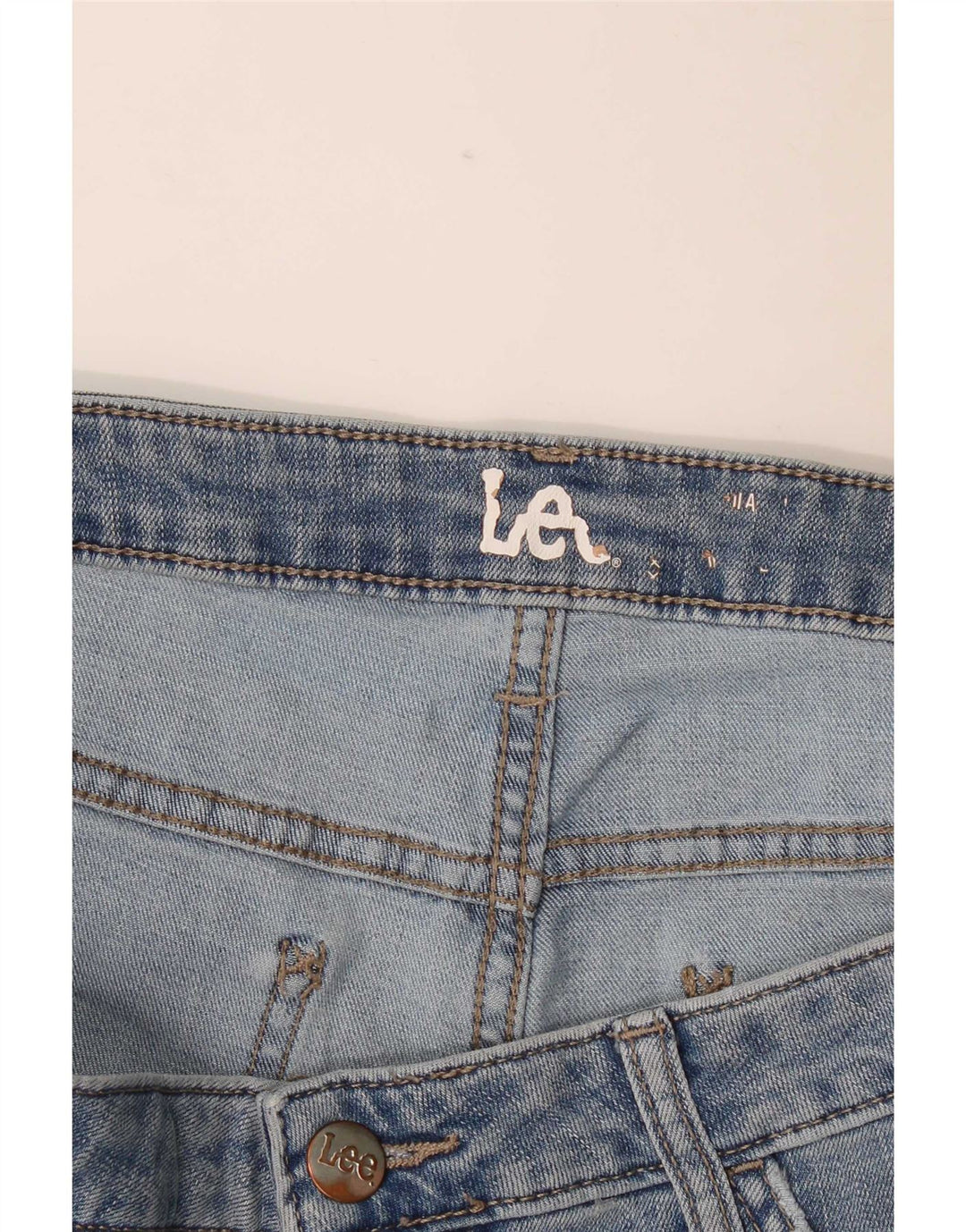 Pantaloni scurți din blugi pentru femei Lee W38 XL albastru
