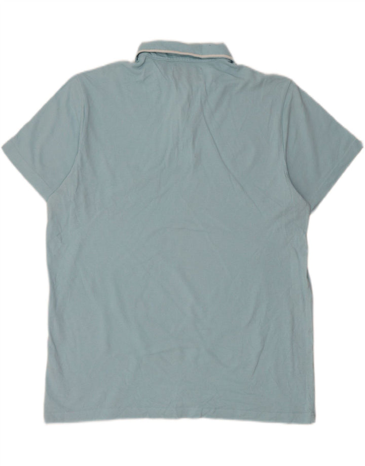 Tricou polo pentru bărbați Penguin XL, bumbac albastru