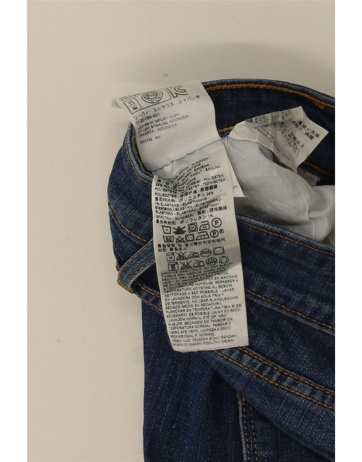 Blugi Levi's 715 Bootcut W32 L32 Bumbac albastru