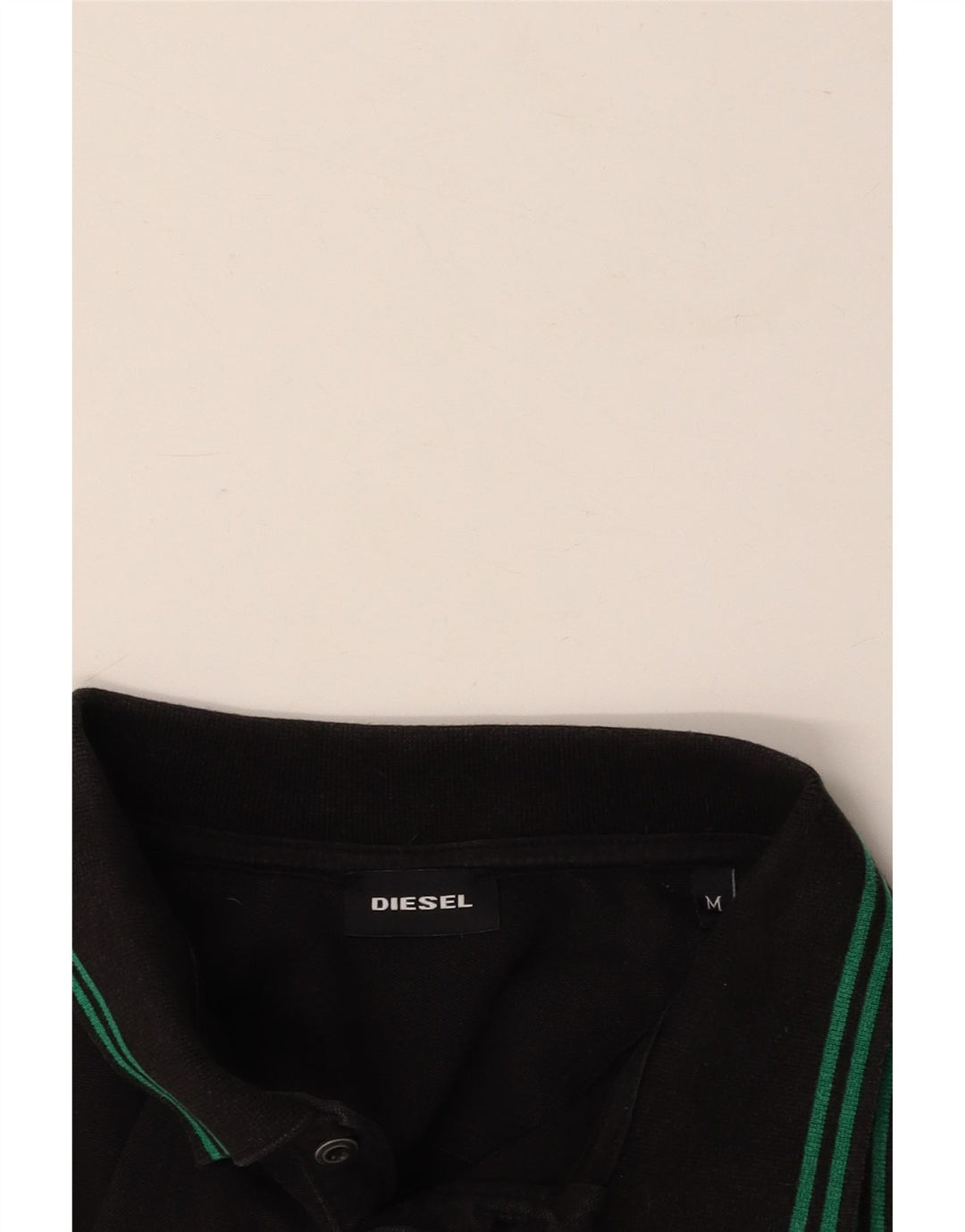 Tricou polo pentru bărbați DIESEL, mediu negru