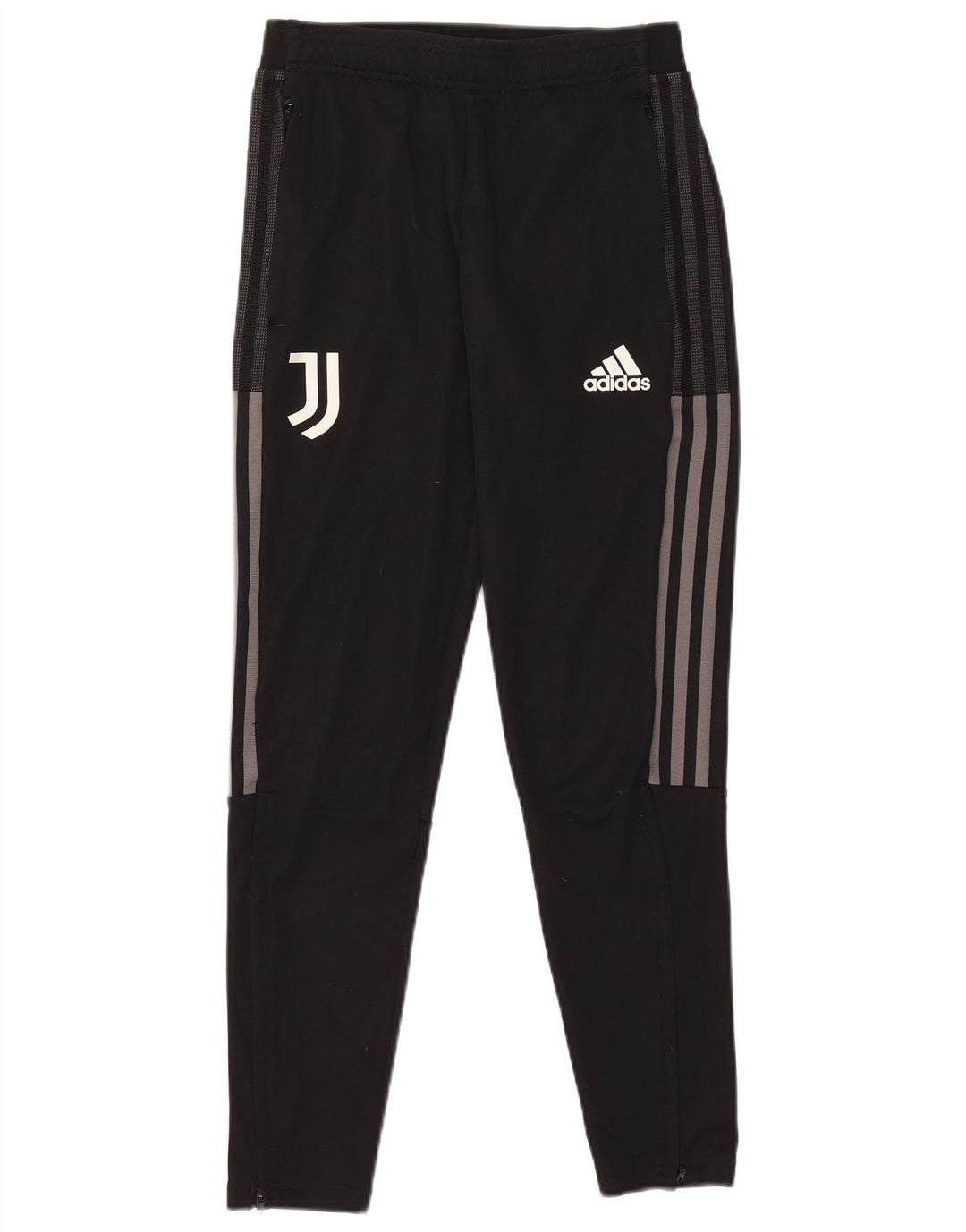 Pantaloni de trening Adidas Juventus pentru bărbați, poliester negru mic
