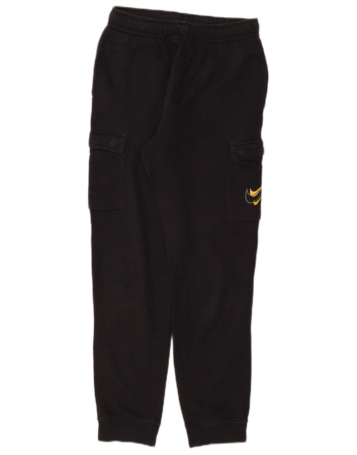 Pantaloni de trening cargo grafic NIKE pentru băieți Pantaloni de jogging 13-14 ani XL Negru