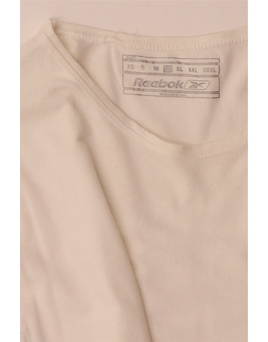 Tricou grafic pentru bărbați Reebok Top Large White Viscose