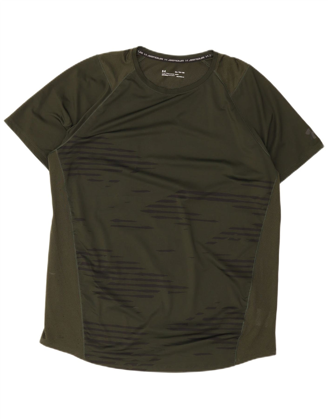 Tricou Under Armour pentru bărbați Top XL Poliester cu dungi verzi