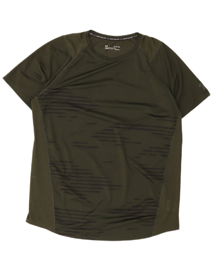 Tricou Under Armour pentru bărbați Top XL Poliester cu dungi verzi