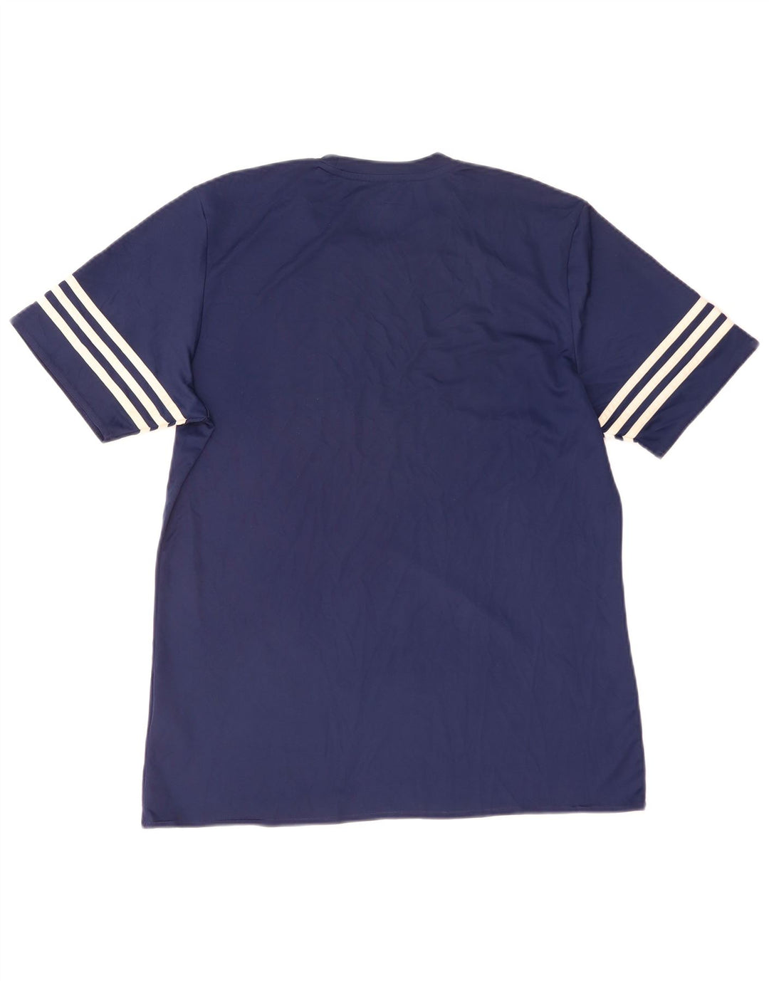 Tricou Adidas Climalite pentru bărbați Top mare poliester bleumarin