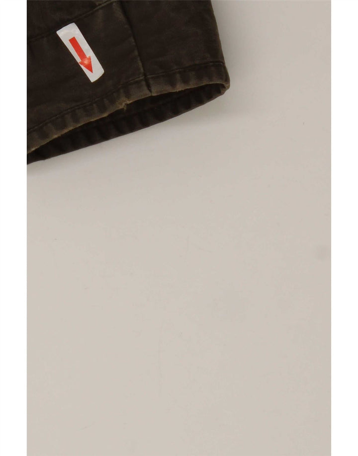 Jachetă parka cu glugă Superdry pentru bărbați UK 40, mare, kaki, poliester