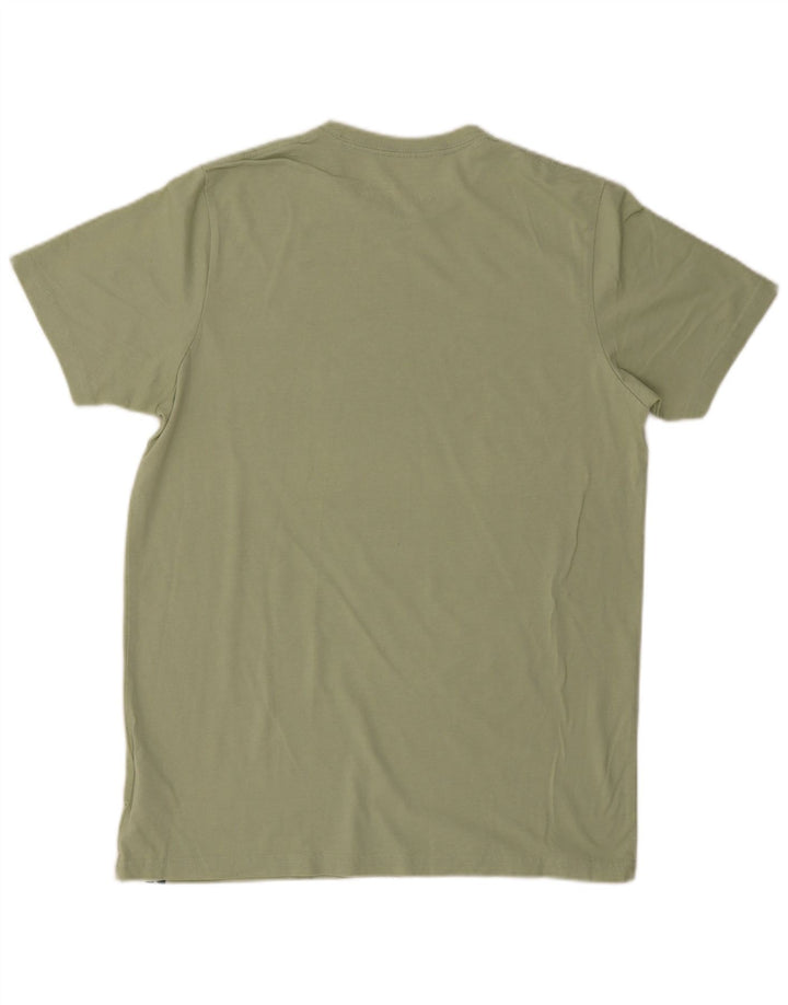 Tricou pentru bărbați Weird Fish Top Mediu Kaki Bumbac