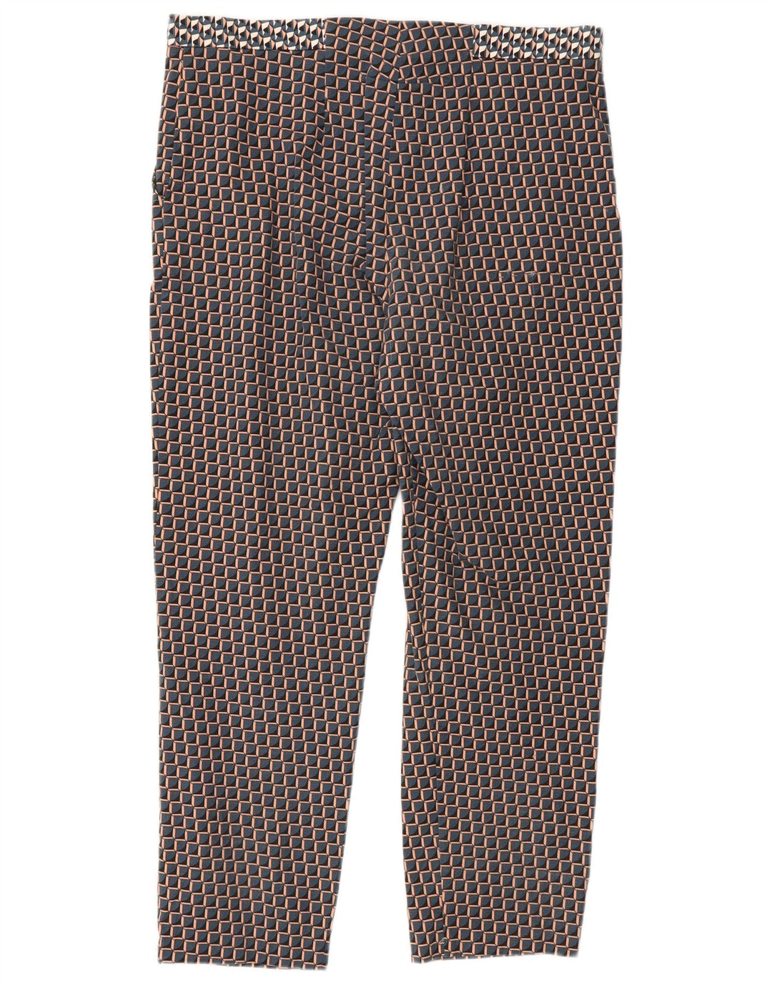 Pantaloni tăiați pentru femei Topshop UK 12 Medium W32 L25 Multicolori