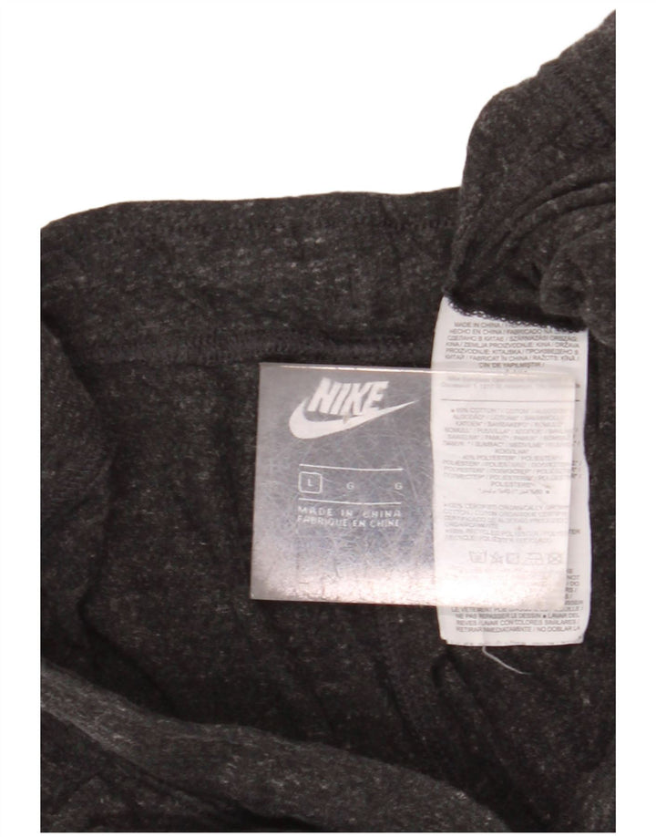 Pantaloni scurti sport NIKE pentru femei UK 16, mari, gri bumbac