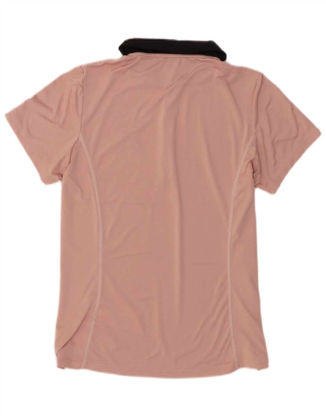 Tricou polo Ellesse pentru femei UK 12 Roz mediu Poliester color bloc