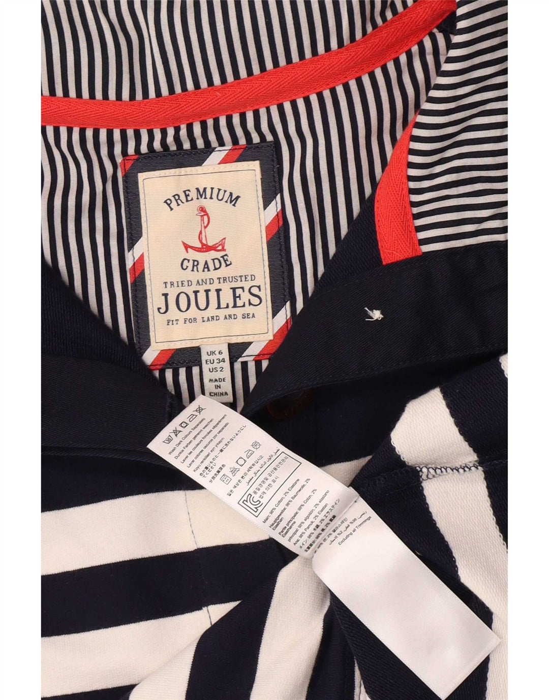 Pulover supradimensionat pentru femei Joules UK 6 XS Bleumarin