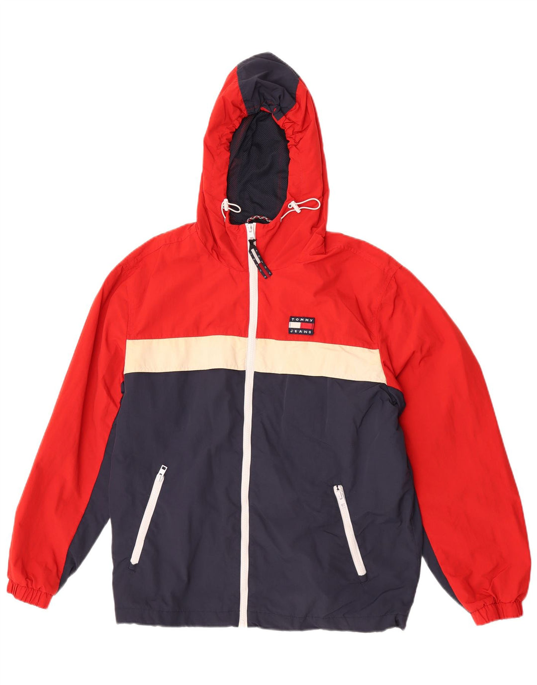 Jachetă de ploaie Tommy Hilfiger pentru bărbați UK 38 Medium Multicolor Colorblock