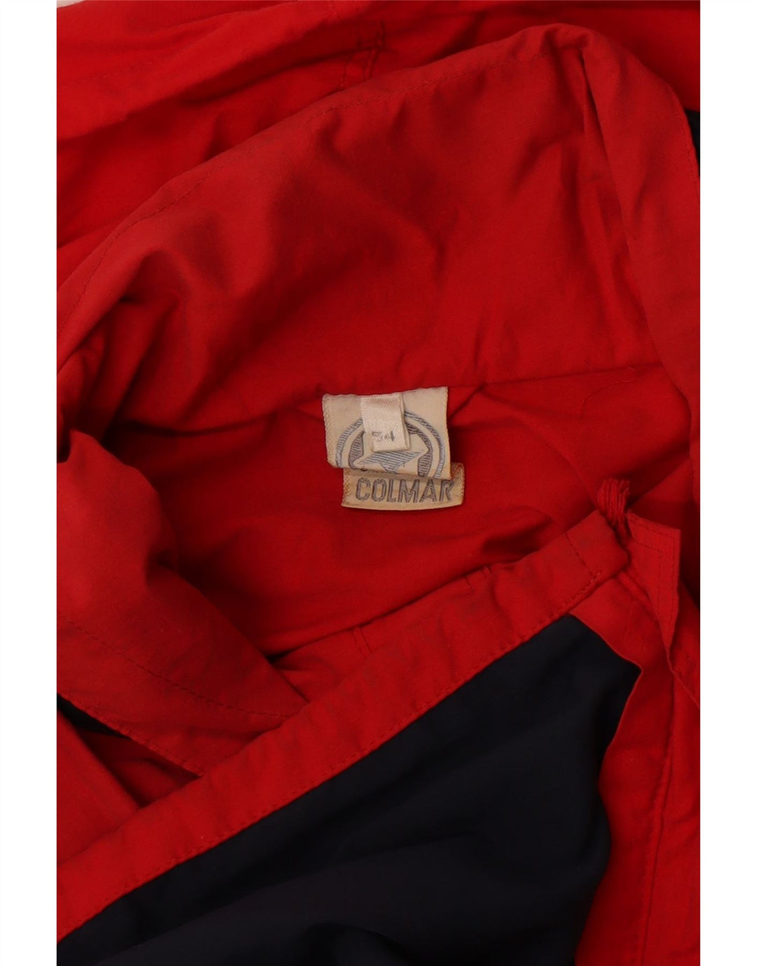 Jachetă de schi pentru bărbați cu glugă COLMAR IT 54 XL roșu Colorblock