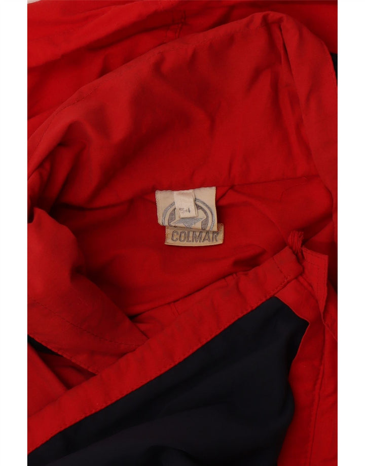 Jachetă de schi pentru bărbați cu glugă COLMAR IT 54 XL roșu Colorblock