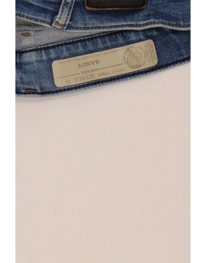 Diesel Sandy Regular Slim Straight Jeans W28 L29 Blue Bumbac pentru femei