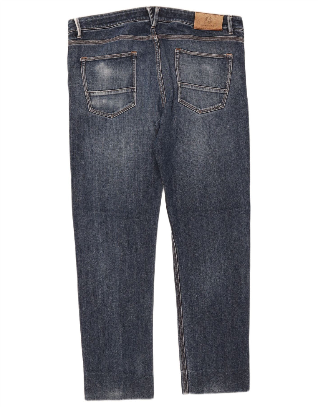 MASSIMO DUTTI Blugi pentru bărbați slim EU 42 Large W34 L27 Blue Bumbac