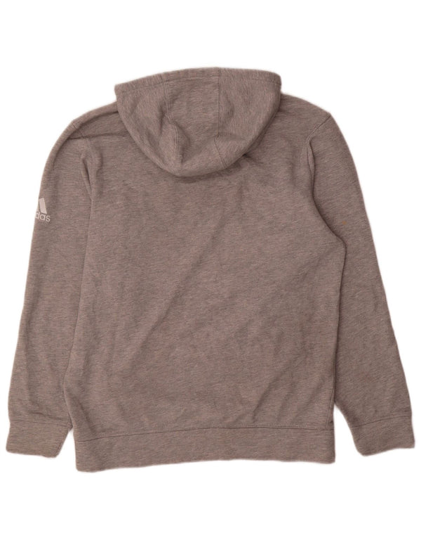 Pulover Adidas Louisville Cardinals pentru bărbați, bumbac, gri mediu