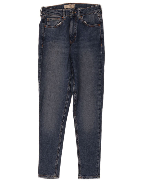Topshop Womens Jamie Skinny Jeans  W28 L30 Blue Polyester