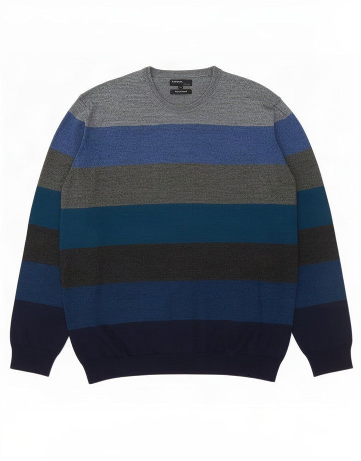 Pulover pentru bărbați Marks & Spencer Autograph cu decolteu rotund, 2XL, multicolor