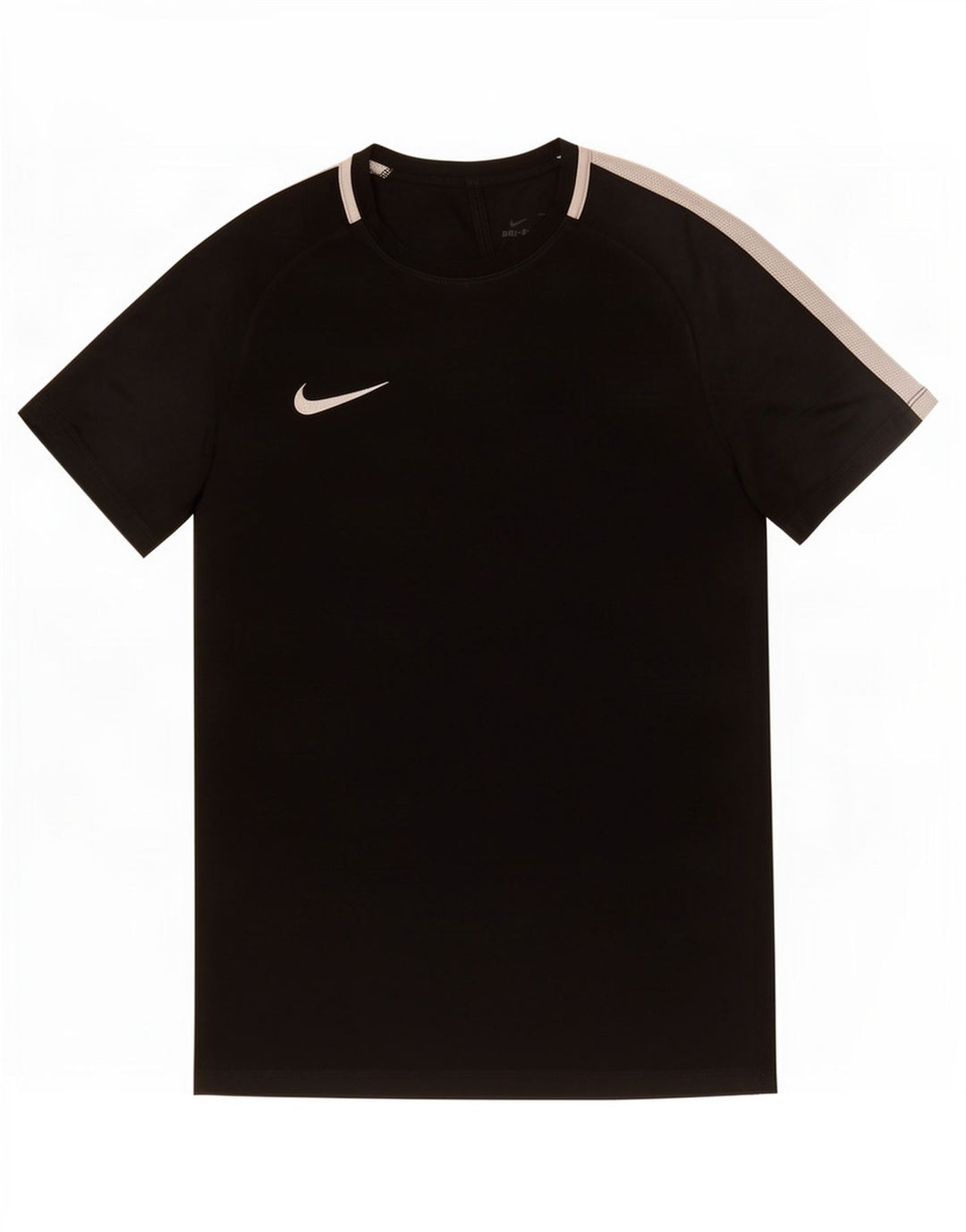 Tricou Nike Dri Fit pentru bărbați Top Mediu Negru Poliester Bloc de culoare