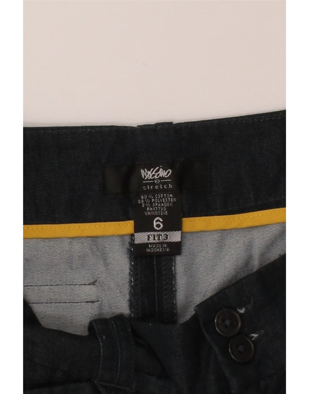 MOSSIMO Womens Casual Shorts US 6 Medium W32  Navy Blue Cotton Vintage Mossimo and Second-Hand Mossimo from Messina Hembry 