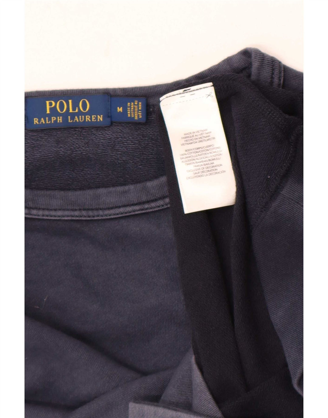 Hanorac Polo Ralph Lauren pentru bărbați Pulover mediu din bumbac bleumarin