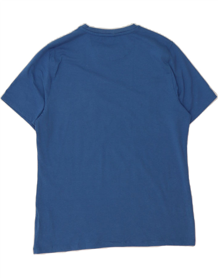 FILA Mens T-Shirt Top Medium Blue Polyester Vintage Fila and Second-Hand Fila from Messina Hembry 