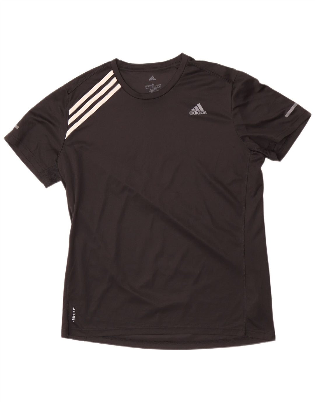 Tricou pentru bărbați Adidas Aeroready Top mare din poliester negru
