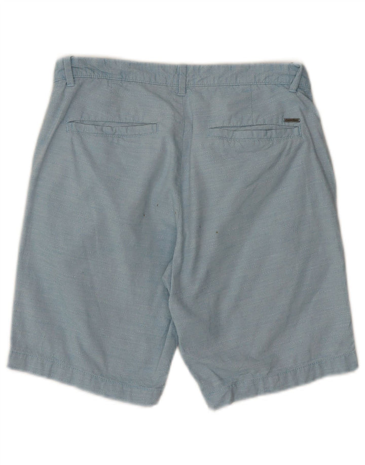 Pantaloni scurți chino Calvin Klein pentru bărbați W29 Small Blue Bumbac