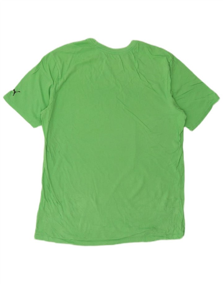 Tricou grafic Puma pentru bărbați Top Medium Green