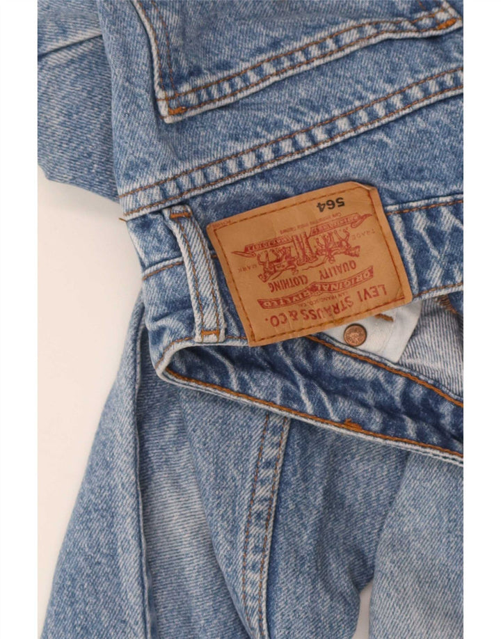 Blugi drepti Levi's 564 pentru femei, cu ajustare relaxată, W28 L29, albastru