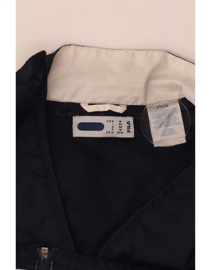 Jachetă de top pentru trening Fila pentru femei IT 44 Medium Bleumarin Colorblock
