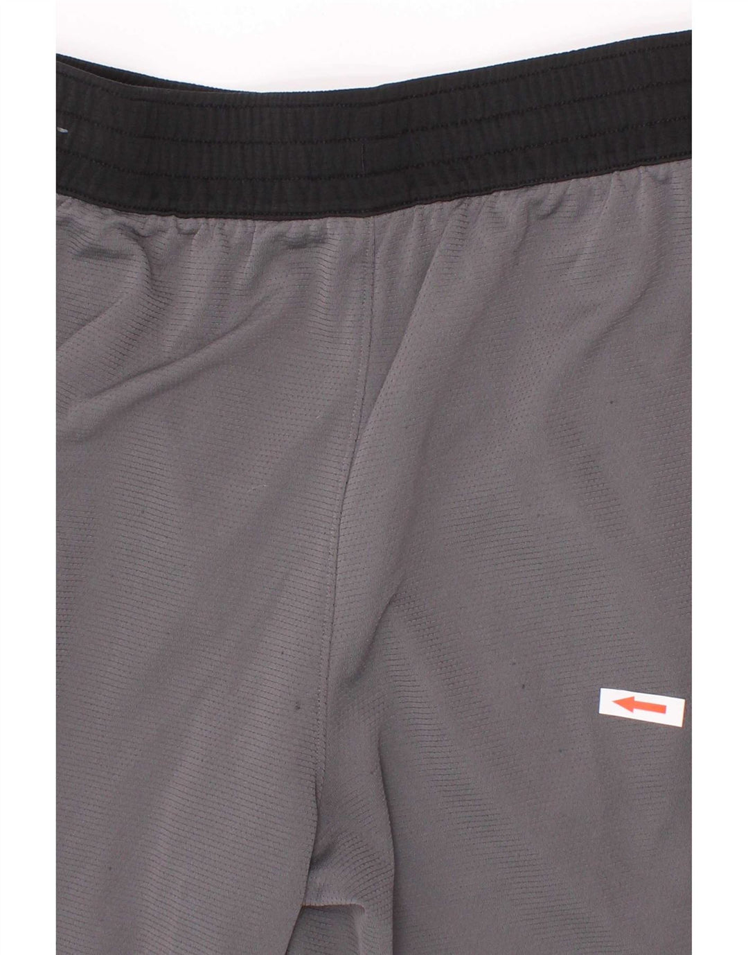 Pantaloni scurți sport Nike Dri Fit Graphic pentru băieți 12-13 ani, mari, gri, poliester