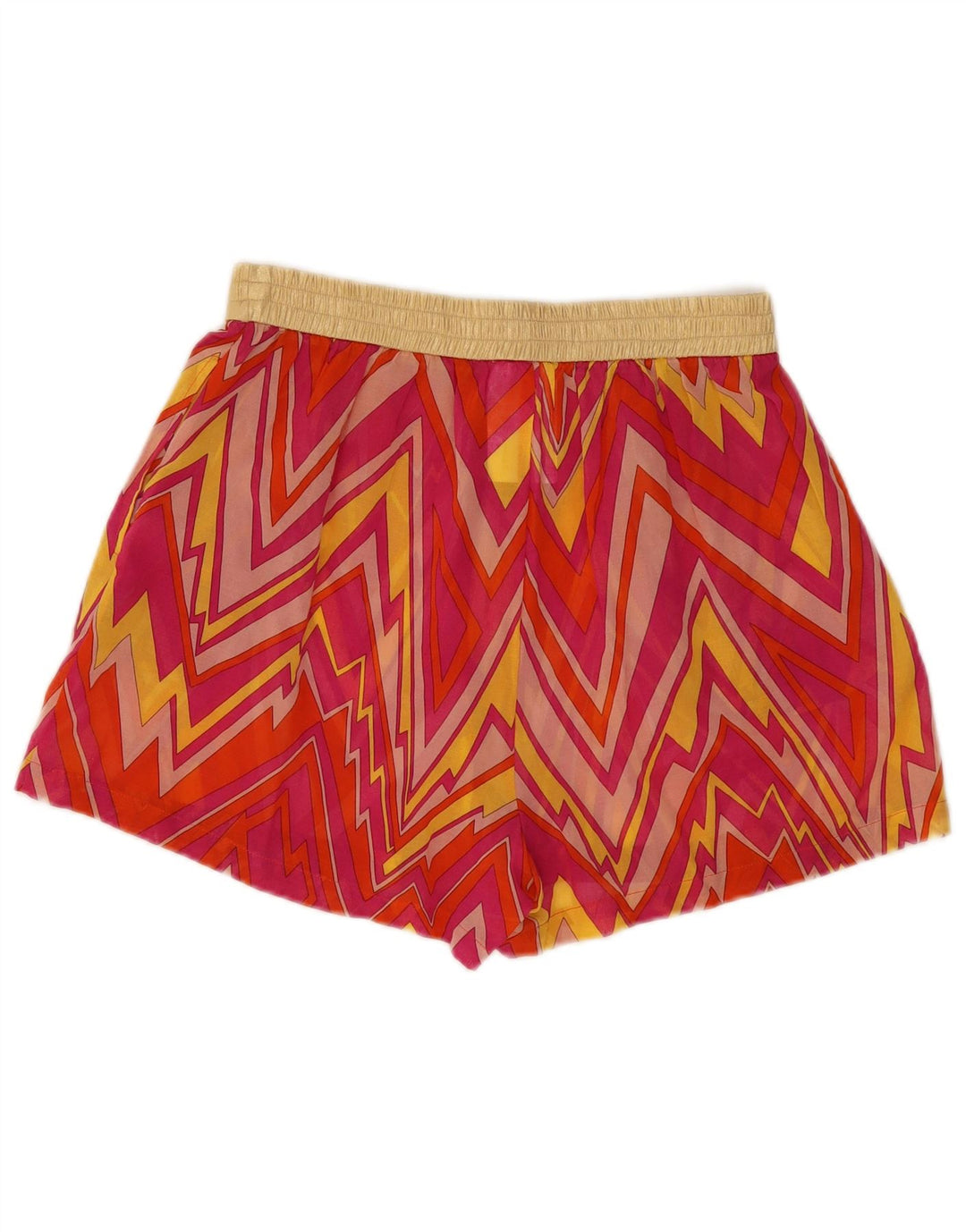 Pantaloni scurți Missoni pentru femei cu talie înaltă Mici W26 poliester geometric geometric