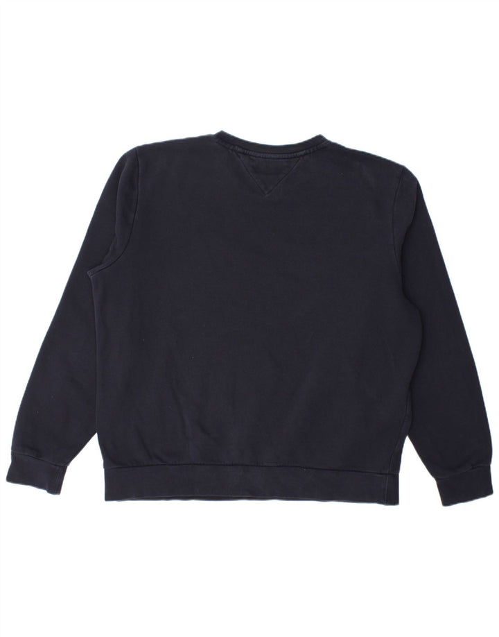 Hanorac pentru bărbați Tommy Hilfiger Pulover mare bleumarin