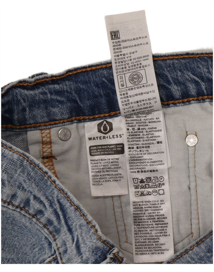Pantaloni scurți Levi's 405 Denim W29 Small Blue Bumbac