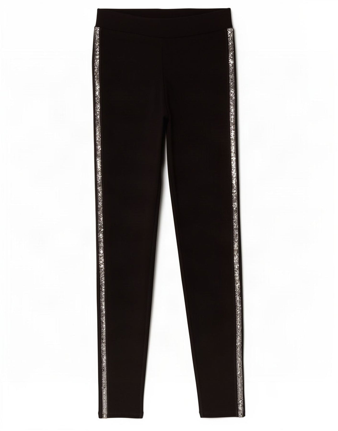 Leggings pentru femei Zara UK 8 Small Black Viscose