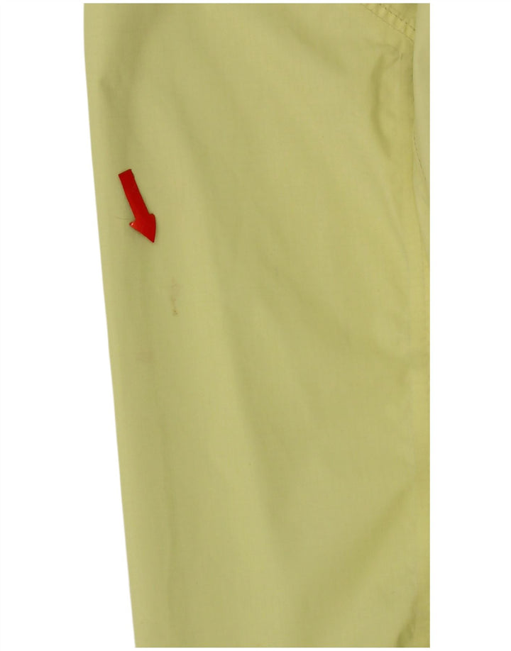 Jachetă de ploaie cu glugă The North Face pentru femei UK 14 Medium Yellow Nylon
