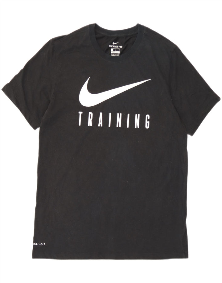Tricou grafic Nike Dri Fit pentru bărbați Top mare negru