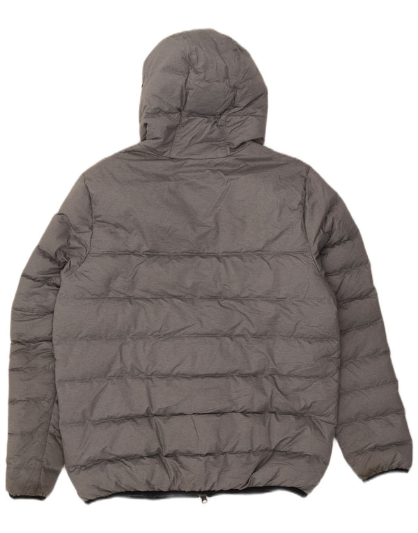 Jachetă căptușită cu glugă Nike pentru femei UK 18 XL poliester gri