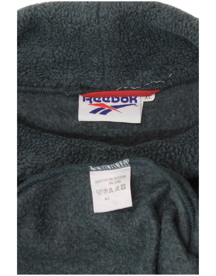 Jumper Reebok pentru bărbați, cu gât rulat, XL, poliester verde