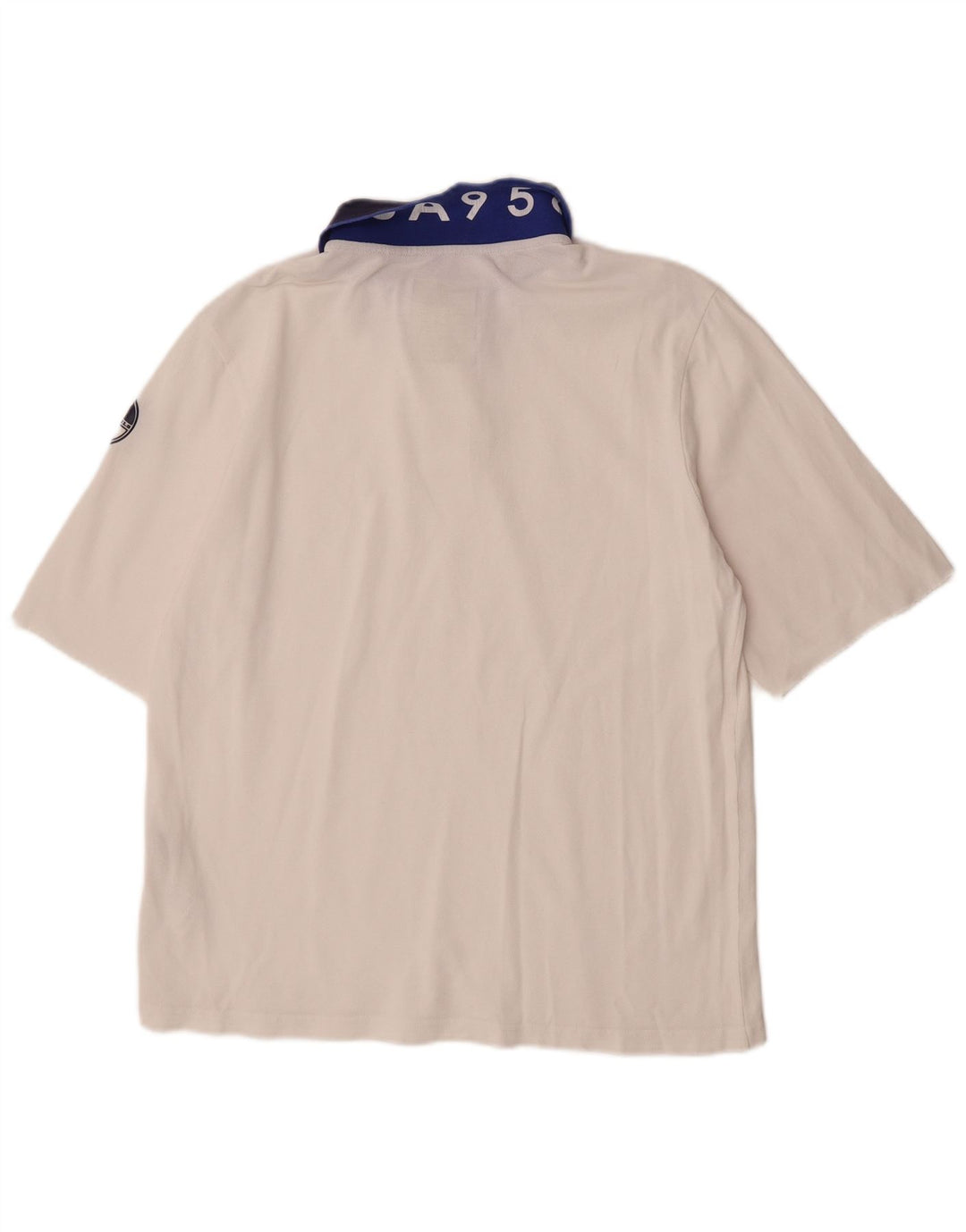 Tricou polo North Sails pentru bărbați, bumbac color bloc alb mediu